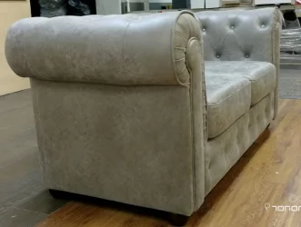 Диван двойной Ньюфорд АСХ Серый / ASH