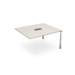 Стол системы БЭНЧ, переговорный, конечный ГЛОСС ЛИНЕ НСПК-П.928 Иворй / GLOSS LINE Ivory
