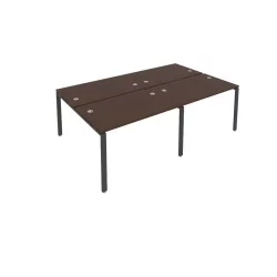 Рабочая станция на 4 раб.места Метал Сйстем Б.СМ-4.2 Венге/Антрацит / Metal System