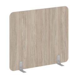 Перегородки на металлических опорах на фетровых подпятниках Р-лине ДП.Ф-140-120 Дуб Аттик / R-line DP.F-140-120