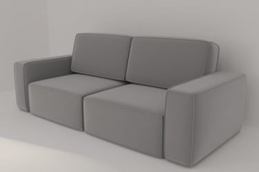 Диван прямой Сунндал (Берхоусе) Цвет фасада: Кофе рогожка; Тип: Прямой; Материал фасада: Микророгожка / (Berhouse)