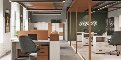 Тумба подкатная ЛЕМО Л-92 Карамель нюд / LEMO L-92