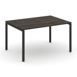 Стол переговорный (1 столешница) CОНCЕПТ CН.ПРГ-013 Дуб Мали Черный / CONCEPT CN.PRG-013