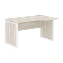 Стол письменный правый КСТЕН-КП КСКПCЕТ 149 Р Сосна Эдмонт Белый / XTEN-QP XQPCET R
