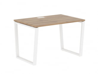 Стол письменный ЕДИС ЕВСТ 1180 Дуб Денвер светлый Белый / EDIS EVST