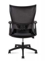 Кресло офисное ВАВЕ Т ЛБ А3-М-ЛБ(БЛАCК) Черный / WAVE T LB A3-M-LB(BLACK)