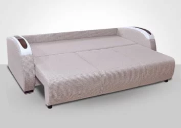 Диван прямой Европа-2 замша 426-2 замша 509-2 каролина кофе