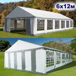 Шатер-павильон для кафе АФМ-15612Б Вхите/Грей / AFM-15612B White/Grey