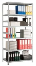 Стеллаж МС 160/120х30/5 Серый / MS