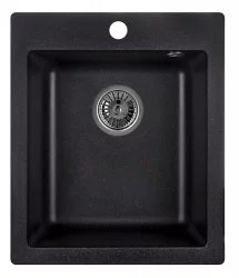 Кухонная мойка ГРАНУЛА 4201 Черный / GRANULA