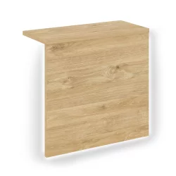 Накладка с подсветкой прямая высокая для О.Р-Ф.МП.В-118 ОНИКС О.Р-НП.В-118.1.С Тиквуд светлый / О.R-F.MP.V-118 ONIX О.R-NP.V-118.1.S