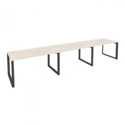 Рабочая станция на О-образном м/к ОНИКС О.МО-РС-3.3.8 Денвер Светлый/Антрацит / ONIX O.MO-RS-3.3.8