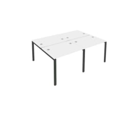 Рабочая станция на 4 раб.места Метал Сйстем БП.СМ-4.1 Белый/Антрацит / Metal System