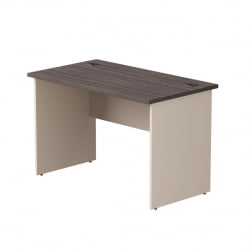 Стол прямой с опорами ЛДСП Еверпроф ЕВО 254С010 Дуб Пасадена Кашемир / Everprof EVO 254S010