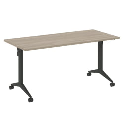 Стол складной мобильный КС-Пулл КС.М-4.7 Дуб Аттик/Антрацит / X-Pull X.M-4.7