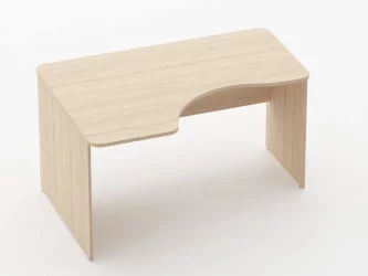 Стол угловой Глассй 1.14.14Л Туя / Glassy