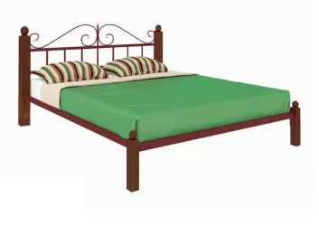 Кровать Диана Лукс 1200х1900 Медная / Lux