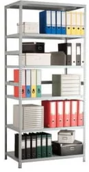 Стеллаж МС 220/100х40/6 Серый / MS