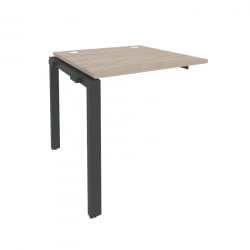 Наборный элемент рабочей станции на П-образном м/к ОНИКС О.МП-1.НРС-0.8 Дуб Аттик/Антрацит / ONIX O.MP-1.NRS-0.8