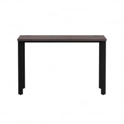 Стол прямой на металлокаркасе, опоры 90 гр Еверпроф ЕВО 254С006 Дуб Пасадена Черный / Everprof EVO 254S006