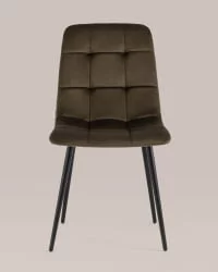 Стул Одди велюр Коричневый