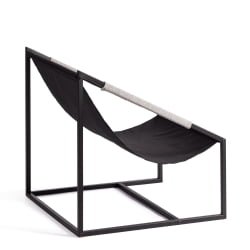 Кресло Чарли / Чарли без подлокотника рогожка, серо-бежевый, 3М 16/2, 70х70х84 см / Charli 3M