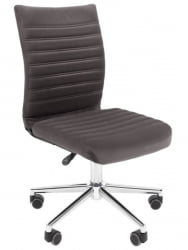 Офисное кресло CХАИРМАН 033 велюр Серый / CHAIRMAN