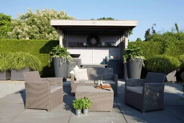 Зона отдыха Корона сет кусбокс капучино / Corona set cusbox