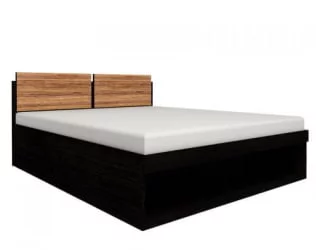 Кровать 3 (1400) ХЙПЕР Палисандр/Венге (спальня) / HYPER