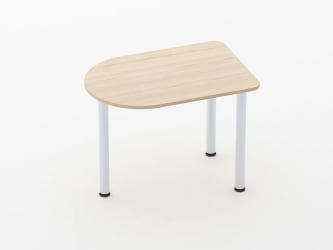 Брифинг-приставка Глассй 2.10 Орех / Glassy