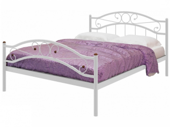 Кровать Надежда плус 1400х1900 Белая / plus