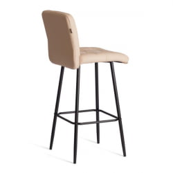 Барный стул Медео/Медео экокожа , бежевый, 45х56х113 см / Medeo/Медео