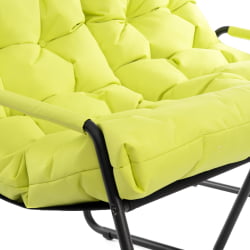 Диван Ерго / Эрго рогожка с водоотталкивающей пропиткой, Лайм / Ergo