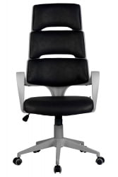 Кресло РCХ САКУРА Серый Пластик/Фьюжн Черный / RCH SAKURA