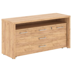 Тумба с фригобаром Торр-З ТТФ-3Д Дуб Бофорд / Torr-Z TTF-3D