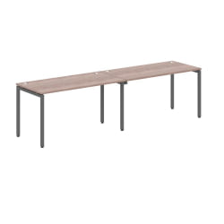 Стол двойной КСТЕН-С КСВСТ 2870 Дуб сонома/антрацит / XTEN-S XWST