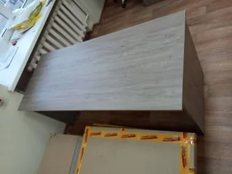 Стол прямой Твин 12.10.16 Дуб Верцаска / Twin