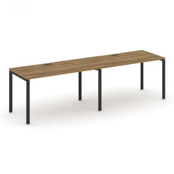 Рабочая станция на 2 места CОНCЕПТ CН.ОРС-004 Сандал Янтарный Антрацит / CONCEPT CN.ORS-004