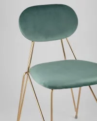 Стул Элис мягкий Мятный