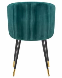 Стул обеденный ДОБРИН МАРЙ Зеленый велюр 1922-9 / DOBRIN MARY