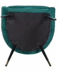 Стул обеденный ДОБРИН МАРЙ Зеленый велюр 1922-9 / DOBRIN MARY