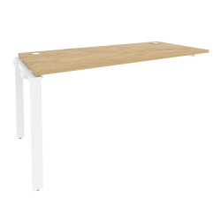 Наборный элемент рабочей станции на П-образном м/к ОНИКС О.МП-1.НРС-4.7 Тиквуд Светлый/Белый / ONIX O.MP-1.NRS-4.7