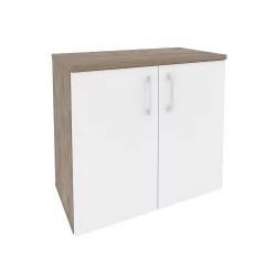 Шкаф приставной / опорный ОНИКС O.SHPO-8 Тиквуд Темный/Белый / ONIX