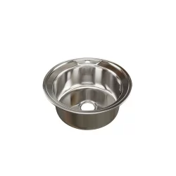 Мойка круглая Д-490 мм хром / D-490