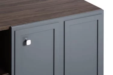 ТВ тумба Нортон (ТВ) Серый / Norton