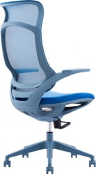 Кресло руководителя Еверпроф Спирит Сетка Синий / Everprof Spirit