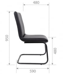 Офисное кресло CХАИРМАН 919 В (В) ЛТ (ЛТ) Черный / CHAIRMAN (V) (LT)