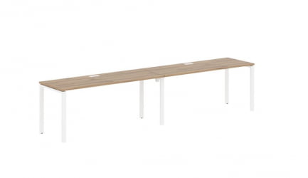 Бенч-система ЕДИС ЕУВСТ 3567 Дуб Денвер светлый Белый / EDIS EUWST