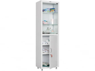 Шкаф медицинский ХИЛФЕ МД 1 1657/СГ / HILFE 1657/SG