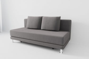 Диван Стандарт без подлокотников (Берхоусе) Цвет фасада: Биттер; Тип: Прямой; Материал фасада: Рогожка / (Berhouse)